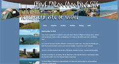 Desktop Screenshot of chine-farm.co.uk